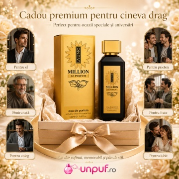 Parfum La Uno Million Fragrance World 100 ml, Apa De Parfum, Barbati - Img 7