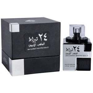 Parfum Lattafa 24 Carat White Gold 100 ml, Unisex