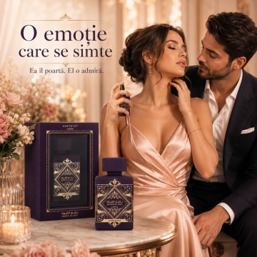 Parfum Lattafa Badee Al Oud Amethyst 100 ml – Parfum Arabesc, parfum arăbesc, edp, Unisex, Damă, Bărbat - Img 6