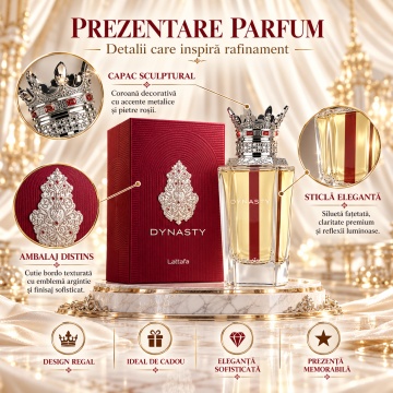Parfum Lattafa Dynasty 100ml, Unisex - Img 3