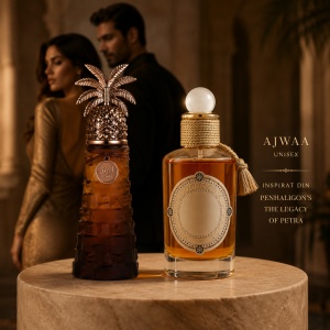 Parfum Lattafa Pride Ajwaa 90 ml, Apă de Parfum Unisex, Aromă Oriental Lemnoasă, Note de Curmale, Elemi, Bergamotă, Lămâie, Lemn Dulce, Smirnă, Rășină Benzoică și Tămâie - Img 7