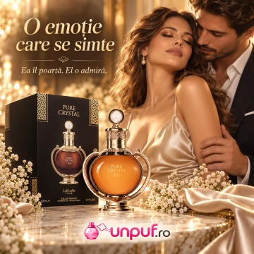 Parfum Lattafa Pure Crystal 100ml, Parfum Arabesc original Damă - Img 4