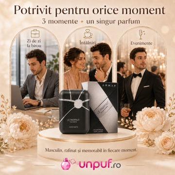 Parfum Le Parfait Pour Homme Armaf 100 ml, Apa De Parfum, Barbati - Img 6