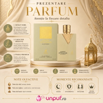 Parfum Maison Alhambra Chateau Ottoman 100 Ml, parfum arbesc original - Img 3