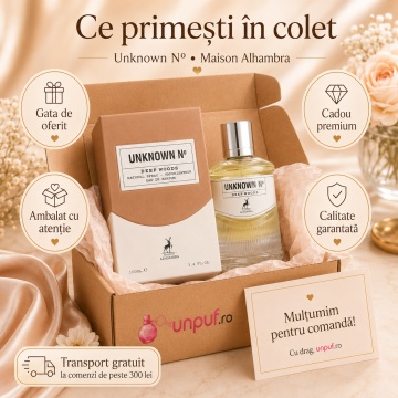 Parfum Maison Alhambra Unknown No Deep Woods 100 ml, parfum arbesc original - Img 4