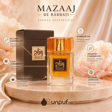Parfum Mazaaj Eau de Parfum 100ml, tip arăbesc, Unisex, Damă, Bărbat - Img 5