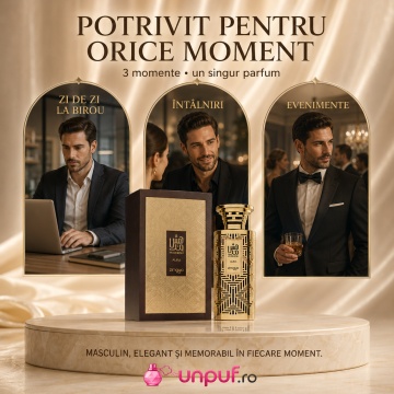 Parfum Modhesh Aura Eau de Parfum 100ml, tip arăbesc, Bărbat - Img 5