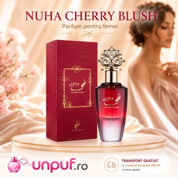 Parfum Nuha Cherry Blush Eau de Parfum 85ml, tip arăbesc, Damă - Img 10