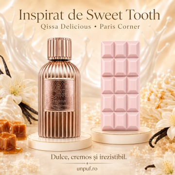 Parfum Qissa Delicious Paris Corner 100 ml, Apa De Parfum, Femei - Img 8