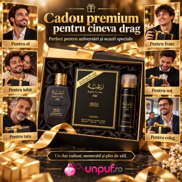 Parfum Raghba For Man Lattafa 100 ml, Apă De Parfum + 50 ml Deodorant Spray, Bărbat - Img 7