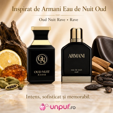 Parfum Rave Oud Nuit 100 ml, parfum arăbesc, edp, Unisex, Damă, Bărbat - Img 6