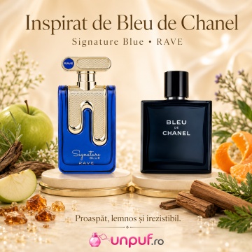 Parfum Rave Signature Blue 100 ml, parfum arăbesc, edp, Bărbat - Img 8