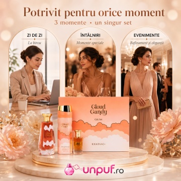 Parfum Set Cadou Khadlaj Cloud Candy - Img 6