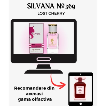 Parfum Silvana Lost Chery Oriental Floral unisex parfum W369, 50 ml, pentru damă - Img 5