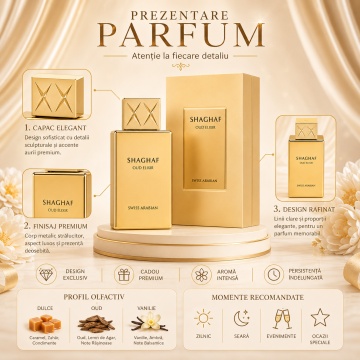 Parfum Swiss Arabian Shaghaf Oud Elixir 75 ml - Img 3