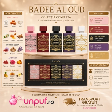 Parfum Ulei Lattafa Badee Al Oud Collection 5 X 5 ml, Unisex - Img 9
