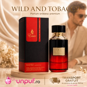 Parfum Wild And Tobacco Emir 75 ml, Apa De Parfum, Unisex - Img 10