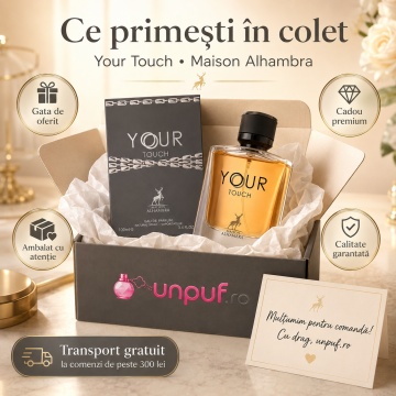 Parfum Your Touch For Men Maison Alhambra 100 ml, Apa De Parfum, Barbati - Img 4