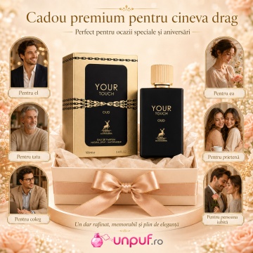 Parfum Your Touch Oud For Men Maison Alhambra 100 ml, Apa De Parfum - Img 7