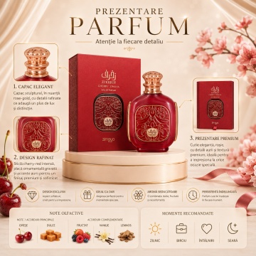 Parfum Zimaya Zukhruf Cherry 100 ml - Img 3