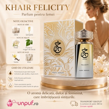 Paris Corner Khair Felicity – Parfum EDP 100 ml, damă - Img 9