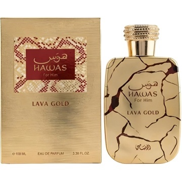 Rasasi Hawas Lava Gold For Him EDP 100 ml, Parfum bărbați