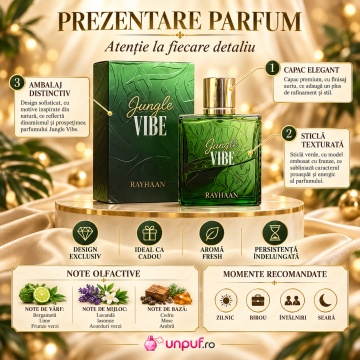 Rayhaan Jungle Vibe – Parfum EDP, unisex - Img 3