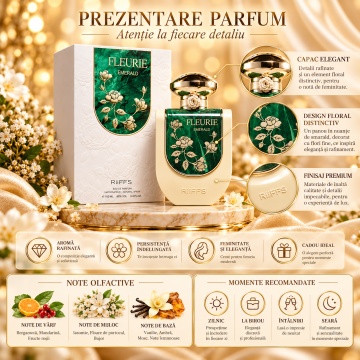 Riiffs Fleurie Emerald – Parfum EDP 100 ml, damă - Img 3