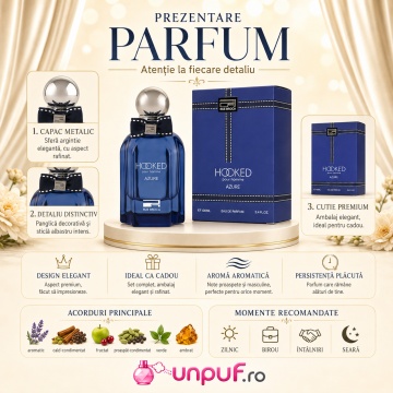 Rue Broca Hooked Homme Azure – Parfum EDP 100 Ml, bărbați - Img 3