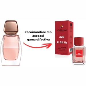 Set Apă de Parfum Lorinna Paris Parfum All of Me, de Damă, 50 ml si Gentuță Parfumuri - Img 2
