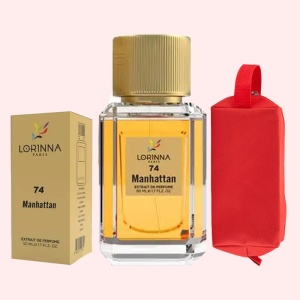 Set Extract de Parfum Lorinna Paris Manhattan, 50 ml, Unisex, Gentuță Cosmetica