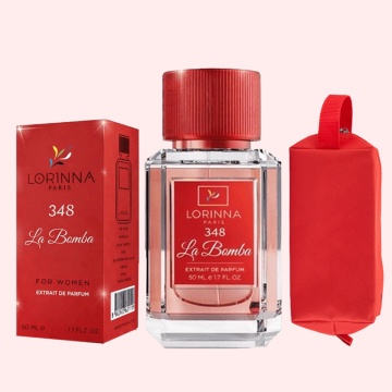 Set Extract de Parfum Lorinna Paris Parfum La Bomba , Femei, 50 ml, Gentuta Parfumuri