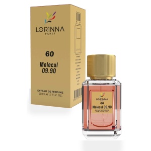 Set Extract de Parfum Lorinna Paris Parfum Molecule 09, 50 ml, Unisex Damă Bărbat si Gentuță Parfumuri - Img 3