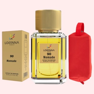 Set Extract de Parfum Lorinna Paris Parfum Nomade, Unisex, 50 ml, cu Gentuță Cosmetica
