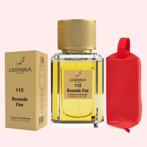 Set Extract de Parfum Lorinna Paris Parfum Rosendo Five, Unisex Damă Bărbat, 50 ml si Gentuță Parfumuri