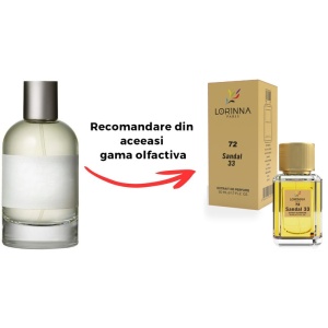 Set Extract de Parfum Lorinna Paris Parfum Sandal 33, 50 ml, Unisex Damă Bărbat si Gentuță Parfumuri - Img 2