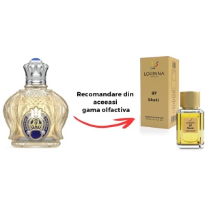 Set Extract de Parfum Lorinna Paris Parfum Shaki, de Bărbat, 50 ml si Gentuță Parfumuri - Img 2