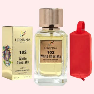 Set Extract de Parfum Lorinna Paris Parfum White Choclate Unisex Damă Bărbat 50 ml si Gentuță Parfumuri