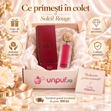 Soleil Rouge AMD Perfumes Extract de parfum dama inspirat de Versace Bright Crystal, 65 ml - Img 4