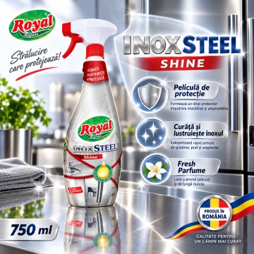 Solutie curatat Inox Steel Royal Hygiene – 750 ml - Img 3