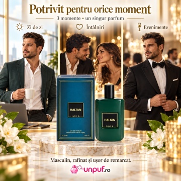 YALLA Haltan – Parfum EDP 50 ml, bărbați - Img 5