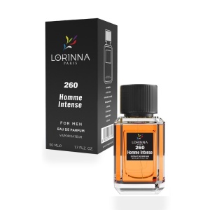 Apă de Parfum Lorinna Paris Parfum Homme Intense 260, 50 ml, pentru Bărbați, cu Gentuță Cosmetica