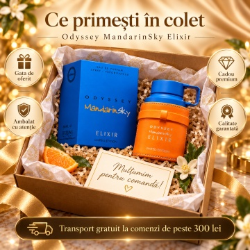 Armaf Odyssey Mandarin Sky Elixir – Parfum EDP 60 ml, bărbați - Img 4