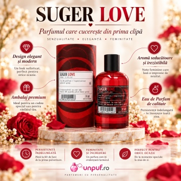 ARO-FAC Aroma Factory Aro-Fac Suger Love – Parfum EDP 100 ml, unisex - Img 3