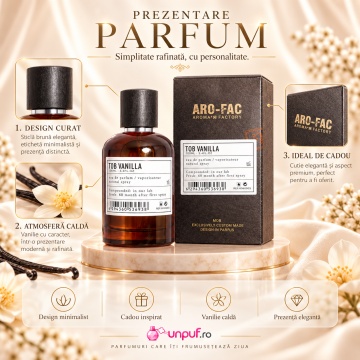 ARO-FAC Aroma Factory Tob Vanilla – Parfum EDP 100 ml, unisex - Img 3