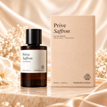 Fragrance World Prive Saffron – Parfum EDP 60 ml, unisex