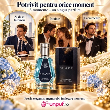 Fragrance World Suave – Parfum EDP 50 ml, bărbați - Img 5