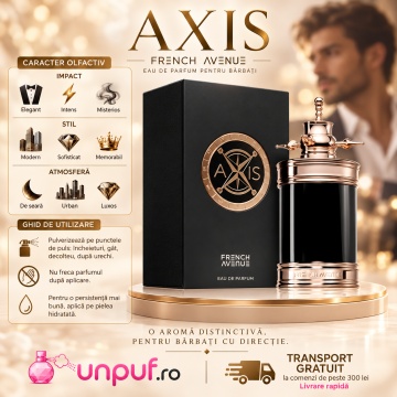 French Avenue Axis – Parfum EDP 100 ML, unisex - Img 9