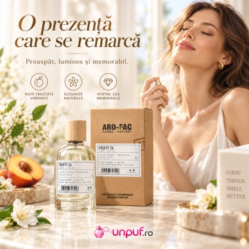 Fruity 26, Aro Fac parfum unisex inspirat de Maison Francis Kurkdjian Aqua Vitae, EDP,100 ml - Img 5