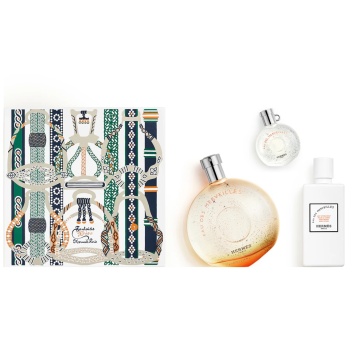 Hermes Set cadou EAU des Merveilles – Apă de toaletă 100 ml + 80 ml, damă